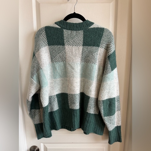 A new day green chunky sweater L - Picture 2 of 5